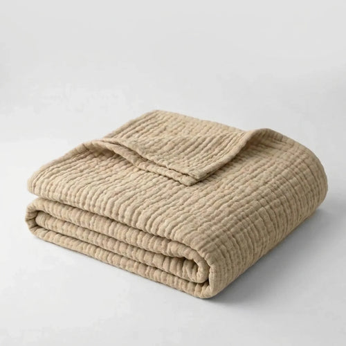 Couverture 100% Mousseline de Coton